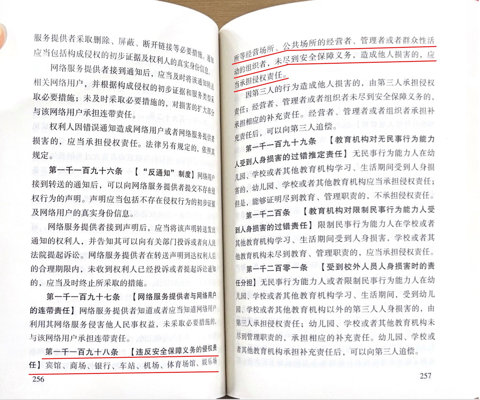 《民法典》來(lái)了!第一千一百九十八條明確規(guī)定在公共場(chǎng)所滑倒有人負(fù)責(zé)! 《民法典》來(lái)了!第一千一百九十八條明確規(guī)定在公共場(chǎng)所滑倒有人負(fù)責(zé)!